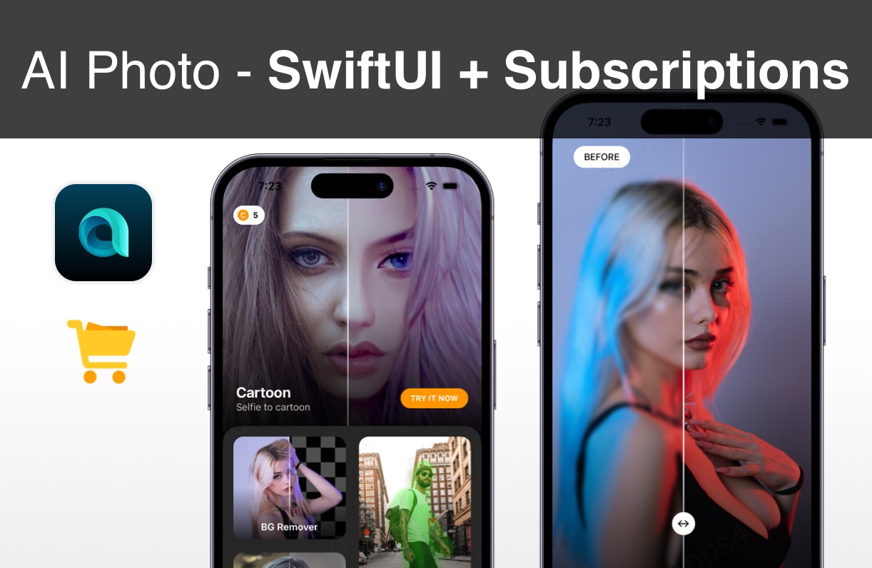 AI Photo iOS app template